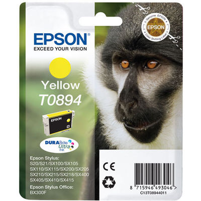 Cartus Imprimanta Epson YELLOW C13T08944011 3,5ML ORIGINAL STYLUS SX100