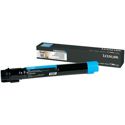 Toner imprimanta Lexmark CYAN C950X2CG 22K ORIGINAL C950DE