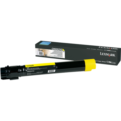 Toner imprimanta Lexmark YELLOW C950X2YG 22K ORIGINAL C950DE