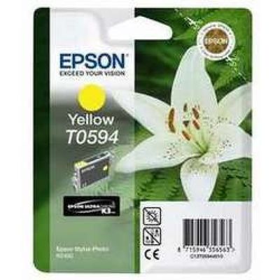 Cartus Imprimanta Epson YELLOW C13T05944010 13ML ORIGINAL STYLUS PHOTO R2400