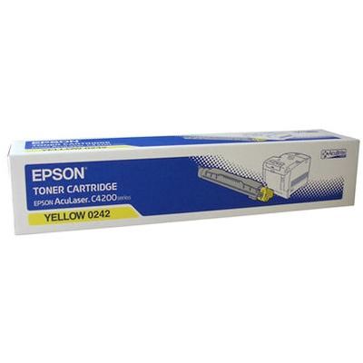 Toner imprimanta YELLOW C13S050242 8,5K ORIGINAL EPSON ACULASER C4200