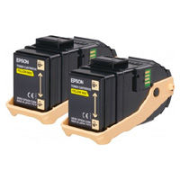 Toner imprimanta TWIN PACK YELLOW C13S050606 2X7,5K ORIGINAL EPSON ACULASER C9300N