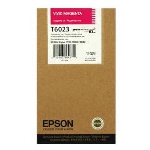 Cartus Imprimanta Epson VIVID MAGENTA C13T602300 110ML ORIGINAL STYLUS PRO 7880