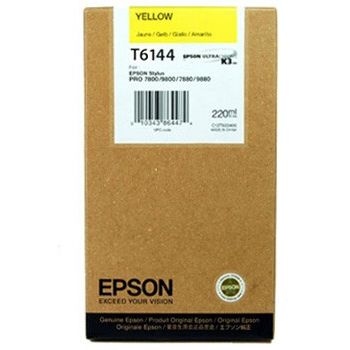 Cartus Imprimanta Epson YELLOW C13T614400 220ML ORIGINAL STYLUS PRO 4400