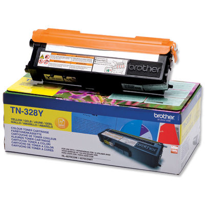 Toner imprimanta Brother TN-328Y Yellow