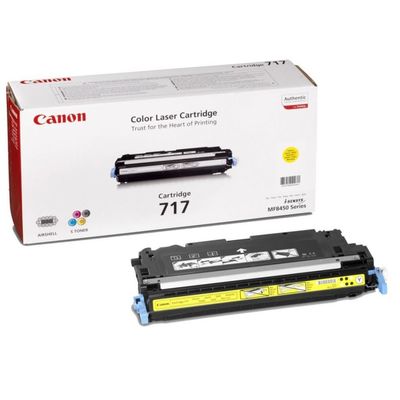 Toner imprimanta YELLOW CRG-717Y 4K ORIGINAL CANON MF 8450