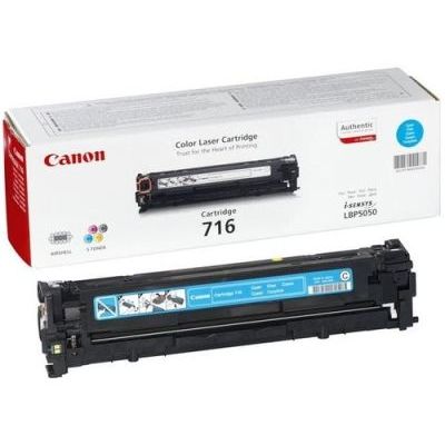 Toner imprimanta CYAN CRG-716C 1,5K ORIGINAL CANON LBP 5050