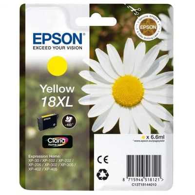 Cartus Imprimanta Epson YELLOW NR.18XL C13T18144010 6,6ML ORIGINAL XP-102