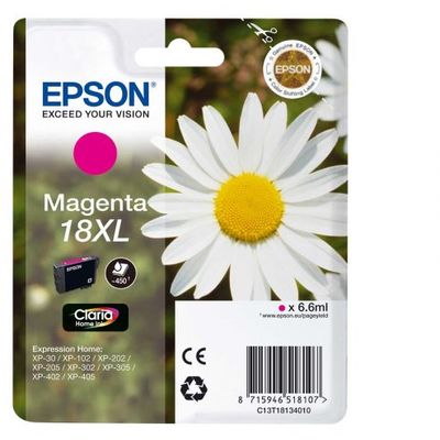 Cartus Imprimanta Epson MAGENTA NR.18XL C13T18134010 6,6ML ORIGINAL XP-102