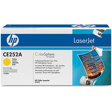 Toner imprimanta YELLOW NR.504A CE252A 7K ORIGINAL HP LASERJET CP3525N