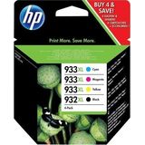 HP COMBO PACK NR.932XL BLACK+NR.933XL CMY C2P42AE ORIGINAL HP OFFICEJET 6100