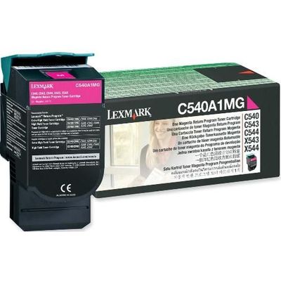 Toner imprimanta Lexmark MAGENTA RETURN C540A1MG 1K ORIGINAL C540N