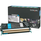 Toner imprimanta Lexmark CYAN RETURN C5340CX 7K ORIGINAL C534N