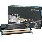 Lexmark BLACK RETURN C734A1KG 8K ORIGINAL C734N