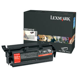 Toner imprimanta Lexmark HC X651H21E 25K ORIGINAL X651DE