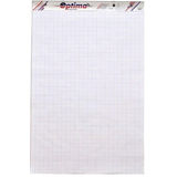 Hartie Flipchart Optima Rezerva hrtie pentru flipchart, 50coli/top (velin/caroiata - cu microperforatii) Optima