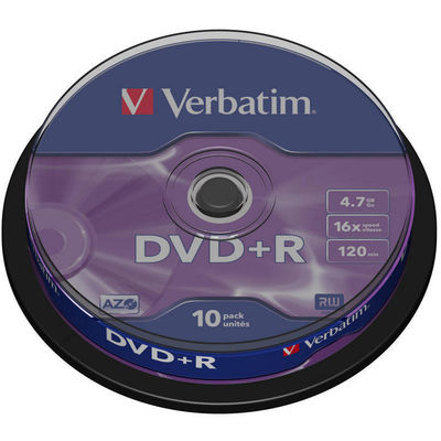 DVD+R 4.7GB 16x Matt Spindle 10 buc.