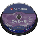 VERBATIM DVD+R 4.7GB 16x Matt Spindle 10 buc.