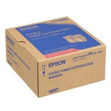 Toner imprimanta Epson TWIN PACK MAGENTA C13S050607 2X7,5K ORIGINAL ACULASER C9300N