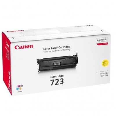 Toner imprimanta YELLOW CRG-723Y 8,5K ORIGINAL CANON LBP7750CDN