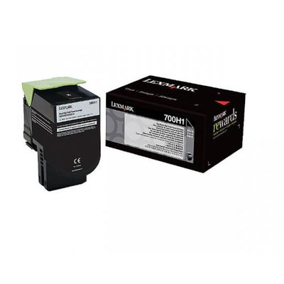 Toner imprimanta Lexmark 70C0H10 Black