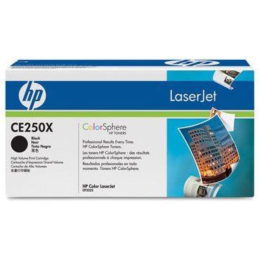 Toner imprimanta HP BLACK NR.504X CE250X 10,5K ORIGINAL LASERJET CP3525N