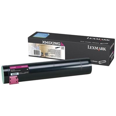 Toner imprimanta Lexmark MAGENTA X945X2MG 22K ORIGINAL X940E