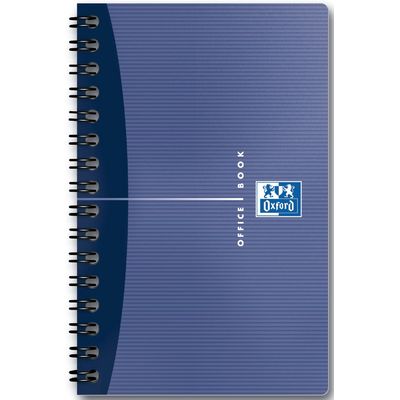 Caiet 90 x 140 mm, spirala dubla, 90 file - 90g/mp, coperta carton, Oxford Essentials - matematica