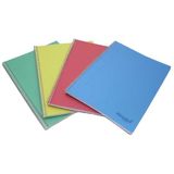 Aurora Caiet cu spirala, A4, 60 file - 80g/mp, coperta PP transparent color, Aurora - matematica