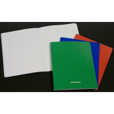 Caiet A5, 36 file - 80g/mp, liniat stanga, coperta carton laminat, Aurora - matematica