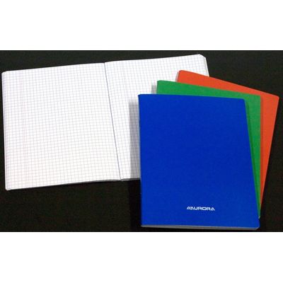 Caiet A5, 60 file - 80g/mp, liniat stanga, coperta carton laminat, Aurora - matematica