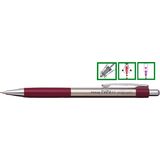 Penac Creion mecanic metalic Penac Pepe, rubber grip, 0.5mm, varf metalic - accesorii bordeaux