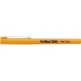 Artline Liner Artline 200, varf fetru 0.4mm - galben