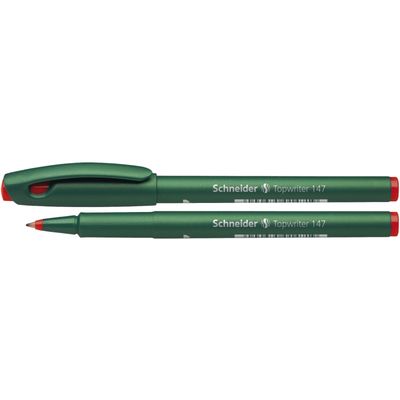 Liner Schneider Topwriter 147, varf 0.6mm - rosu