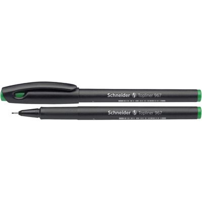 Liner Schneider  967, varf fetru 0.4mm - verde