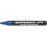 Schneider Marker cu vopsea  Schneider Maxx 270, varf rotund 1-3mm - albastru