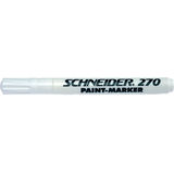 Schneider Marker cu vopsea  Schneider Maxx 270, varf rotund 1-3mm - alb