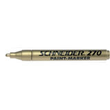 Schneider Marker cu vopsea  Schneider Maxx 270, varf rotund 1-3mm - auriu