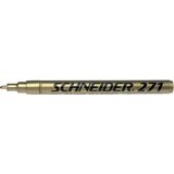 Schneider Marker cu vopsea  Schneider Maxx 271, varf rotund 1-2mm - auriu