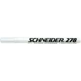 Schneider Marker cu vopsea  Schneider Maxx 278, varf rotund 0.8mm - alb