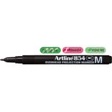 Artline Marker OHP permanent Artline 854, varf mediu - 1.0mm - negru