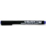 Artline Marker OHP permanent Artline 854, varf mediu - 1.0mm - albastru