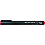 Artline Marker OHP permanent Artline 854, varf mediu - 1.0mm - rosu