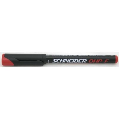 Universal permanent marker Schneider Maxx 222 F, varf 0.7mm - rosu