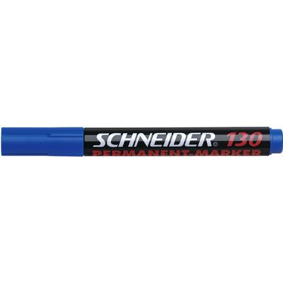 Permanent marker Schneider Maxx 130, varf rotund 1-3mm - negru