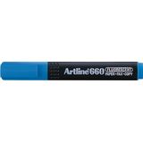 Artline Textmarker Artline 660, varf tesit 1.0-4.0mm - albastru deschis