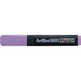 Artline Textmarker Artline 660, varf tesit 1.0-4.0mm - verde fluorescent