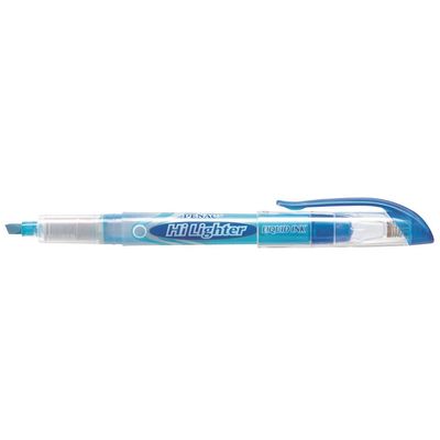 Textmarker cu cerneala Penac Liqliner, varf 1-4 mm - albastru