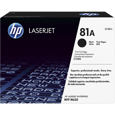 Toner imprimanta HP NR.81A CF281A 10,5K ORIGINAL LASERJET MFP M630DN