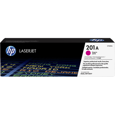 Toner imprimanta HP 201A Magenta